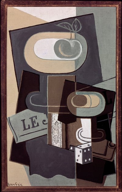 Zar (tuval üzerine yağlı boya by Juan Gris