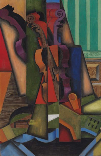 Gitar ve Keman, 1913 by Juan Gris