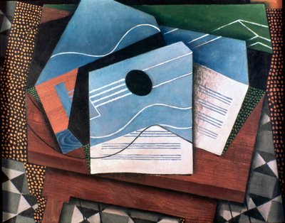 Masada Gitar, 1915. by Juan Gris