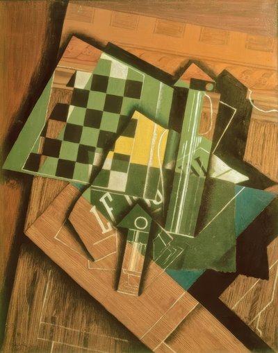 dama tahtası by Juan Gris