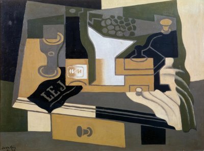 kahve değirmeni by Juan Gris