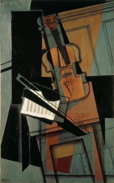 Keman by Juan Gris