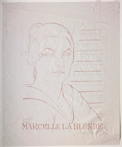 Sarışın Marcelle by Juan Gris