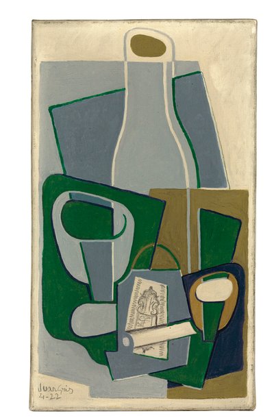 Tütün Borusu ve Paketi, 1922 by Juan Gris