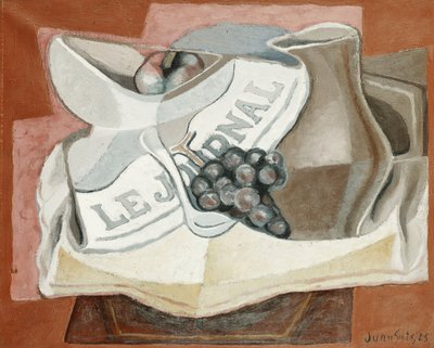 üzüm salkımı; Üzüm Salkımı, 1925 by Juan Gris