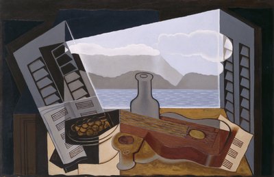 Açık Pencere, 1921 by Juan Gris