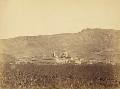 [El Escorial, uzaktan] by Juan Laurent