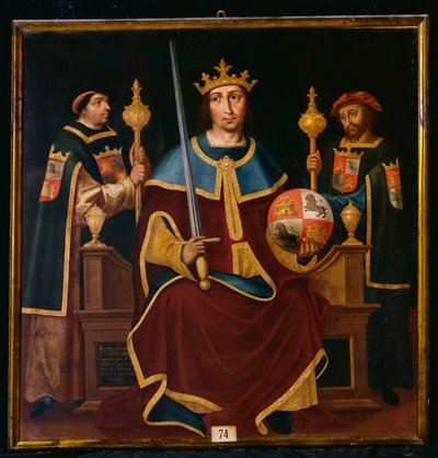 Aziz Ferdinand, İki Saray İle Tahtına Geçti by Juan de Juanes