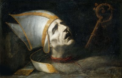 Aziz Fulgentius Başkanı by Juan de Valdes Leal