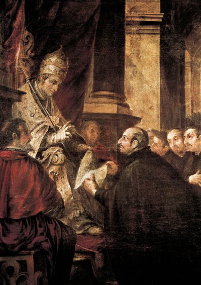 Loyolalı Aziz Ignatius, Papa III. by Juan de Valdes Leal