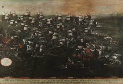 Pernambuco veya Abrojos Deniz Savaşı (III. görünüm). 1632 civarı Tablo3-v2-2 by Juan de la Corte