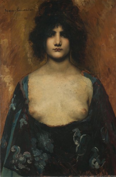 Doğulu Kız, yaklaşık 1890-1895. by Juana Romani