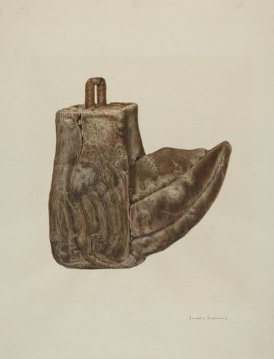 Ahşap Üzengi, c. 1941. by Juanita Donahoo