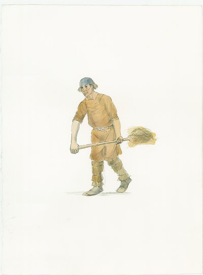 Sakson çiftçi, c1066 2015. by Judith Dobie