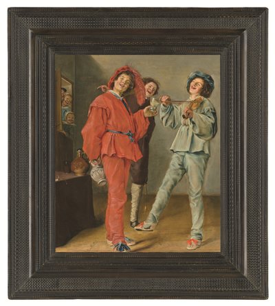 Neşeli Şirket (tuval üzerine yağlı boya) by Judith Leyster