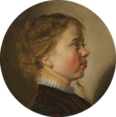 Profildeki Genç Çocuk, c. 1630. by Judith Leyster