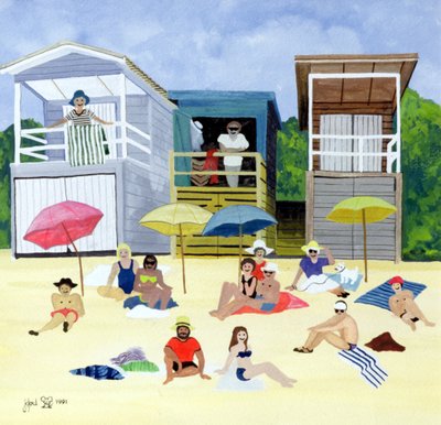 Sahil Kulübeleri, 1991 by Judy Joel