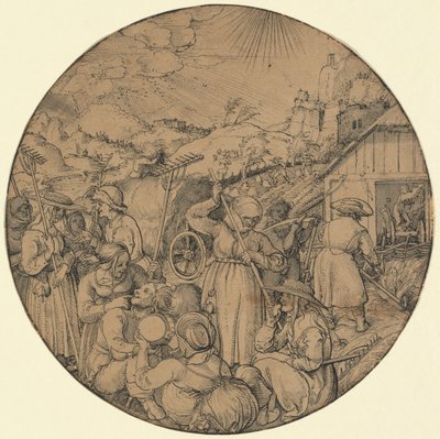 Saman Hasadı (Haziran) by Jörg Breu the Elder