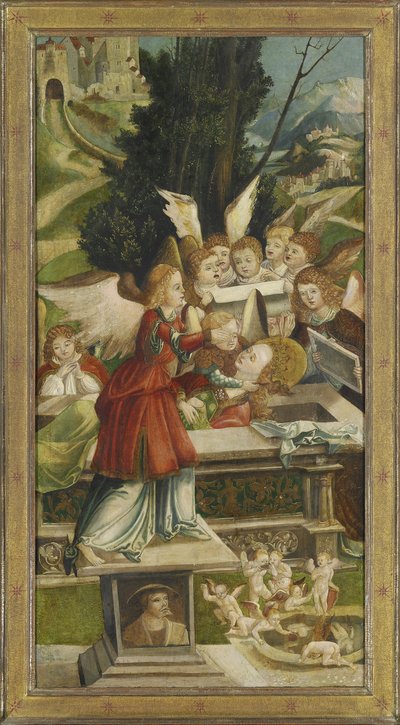 Entombment. Aziz Agatha Sunağı