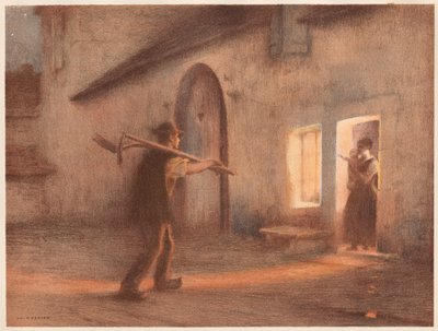 Tarlalardan Dönüş by Jules Alexis Muenier