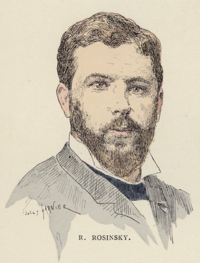 R Rosinsky (renkli taş) by Jules Arsene (after) Garnier