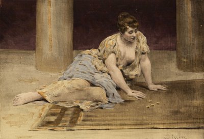 Masal oyunu oynayan kadın (masalar). Gargantua. Jules Garnier tarafından çizilmiştir. "Rabelais et l