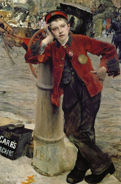 Londra Çizmesiyah by Jules Bastien Lepage