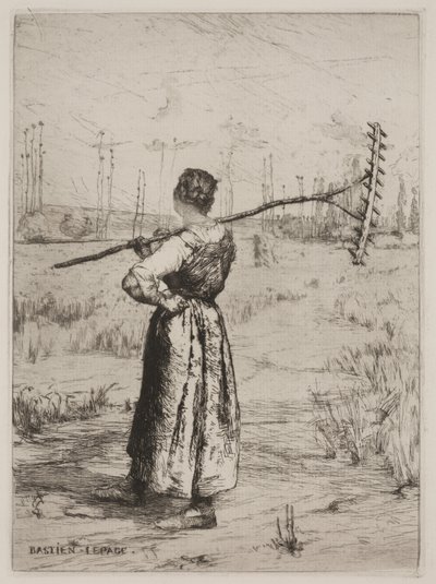 Tarlalardan Dönüş (Retour des Champs) by Jules Bastien Lepage