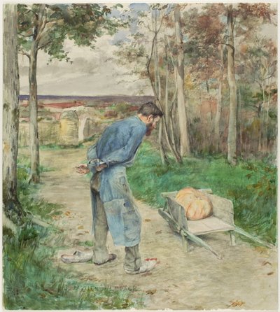 Palamut ve Kabak by Jules Bastien Lepage