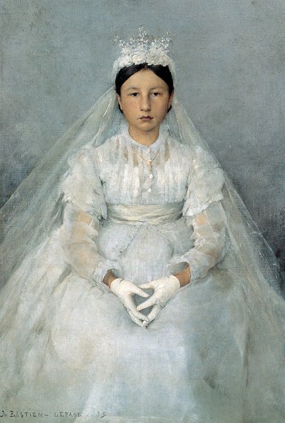 İletişimci, 1875. by Jules Bastien Lepage