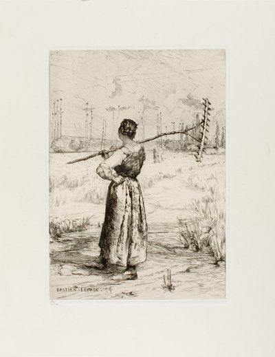 Tarladan Dönüş by Jules Bastien Lepage