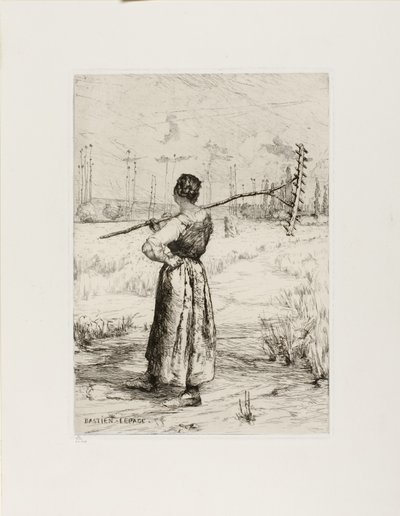 Tarladan Dönüş, 1878 by Jules Bastien Lepage