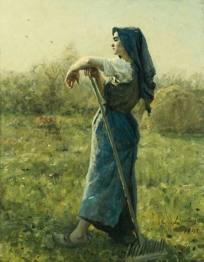 Biçerdöver, 1892 by Jules Breton