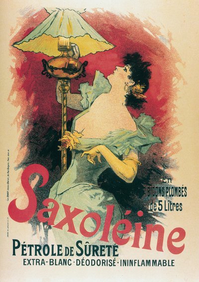 “Saksolein” 1891 (litografi) by Jules Cheret