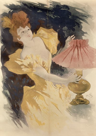Saxoleine (Lamba yağı reklamı), Fransa 1890