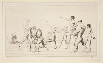 Tenis Kortu Yemini Tablosu by Jules David