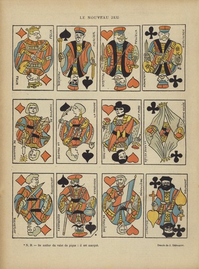 Le Rire için İllüstrasyon by Jules Depaquit
