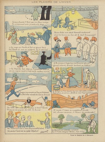Le Rire için İllüstrasyon by Jules Depaquit