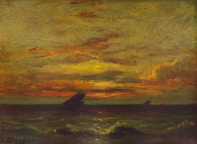 Günbatımı, c1879, 1938 by Jules Dupré