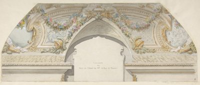 Hôtel de Trevise, Paris, 19. yüzyılın ikinci yarısı için tasarım. Yaratıcılar: Jules-Edmond-Charles Lachaise, Eugène-Pierre Gourdet. by Jules Edmond Charles Lachaise and Eugène Pierre Gourdet
