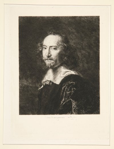 Hollandalı bir beyefendi by Jules Ferdinand Jacquemart