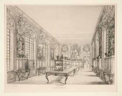 Le Kabine des Medailles by Jules Ferdinand Jacquemart