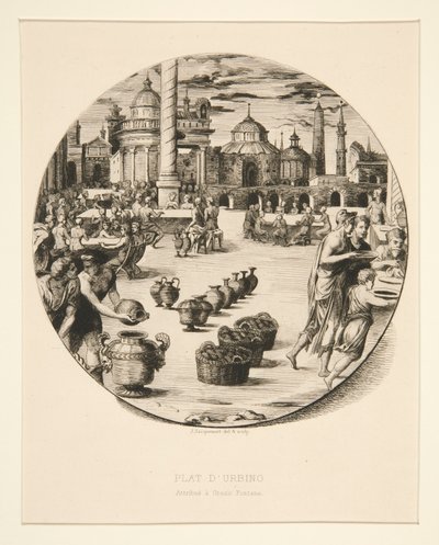 d plakası by Jules Ferdinand Jacquemart