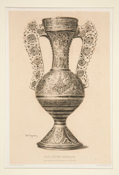 Vazo Hispano-Moresk by Jules Ferdinand Jacquemart