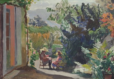 Güneşli Bahçe by Jules Flandrin