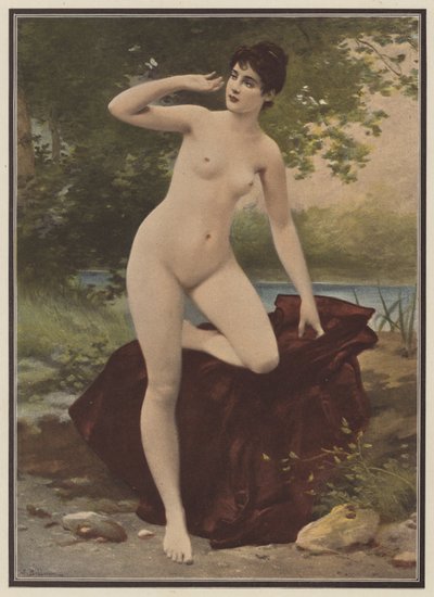 tedbirsiz (renkli taş) by Jules Frederic Ballavoine