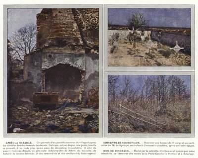 Savaştan sonra, Courgivaux Mezarlığı, Huş Ağacı by Jules Gervais Courtellemont