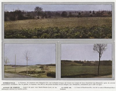 Humbeauville, Sompuis Çevresi, La Cote 196 by Jules Gervais Courtellemont