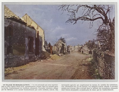 Morains-le-Petit Köyü by Jules Gervais-Courtellemont