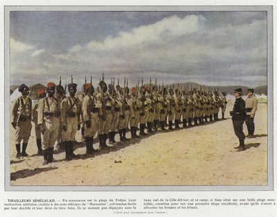 Senegalli Tirailleurs by Jules Gervais Courtellemont
